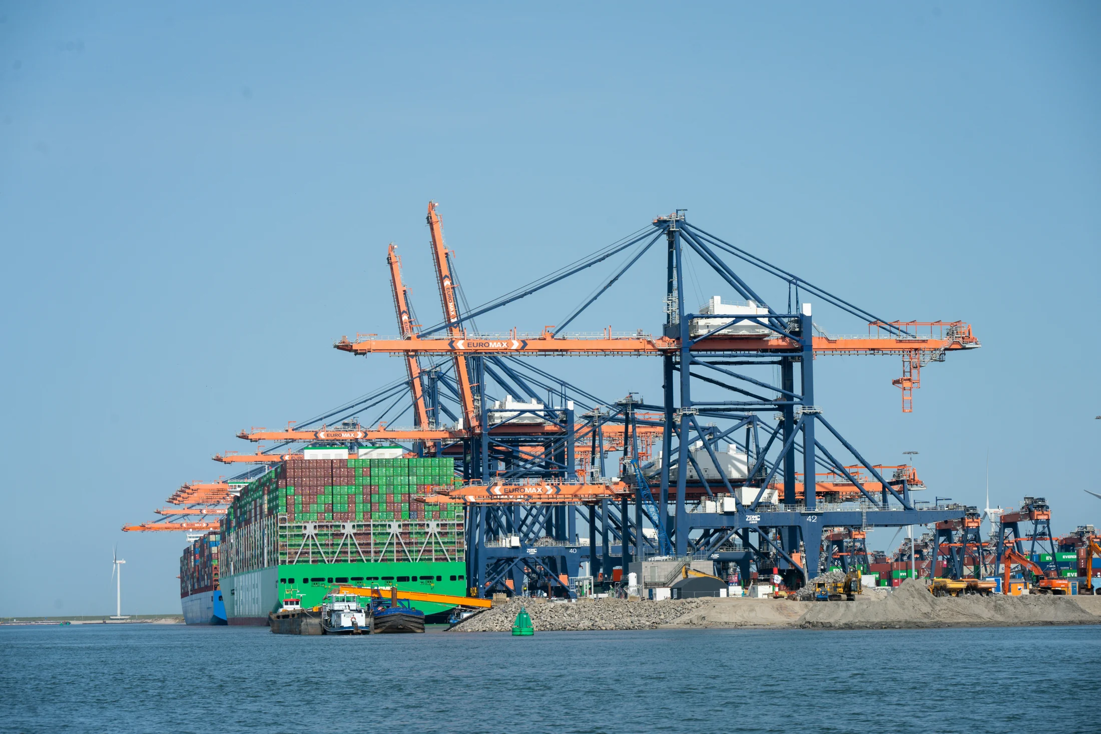 Commercial maritime port and ship operations